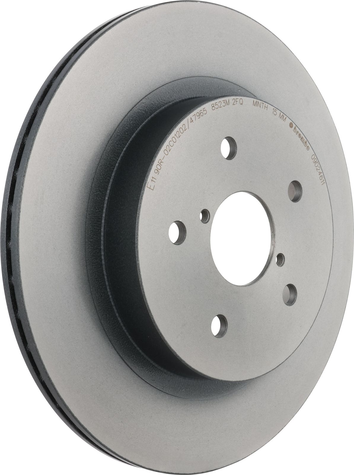 PRIME UV Coated Rear Disc Brake Rotor - 09.D246.11_01