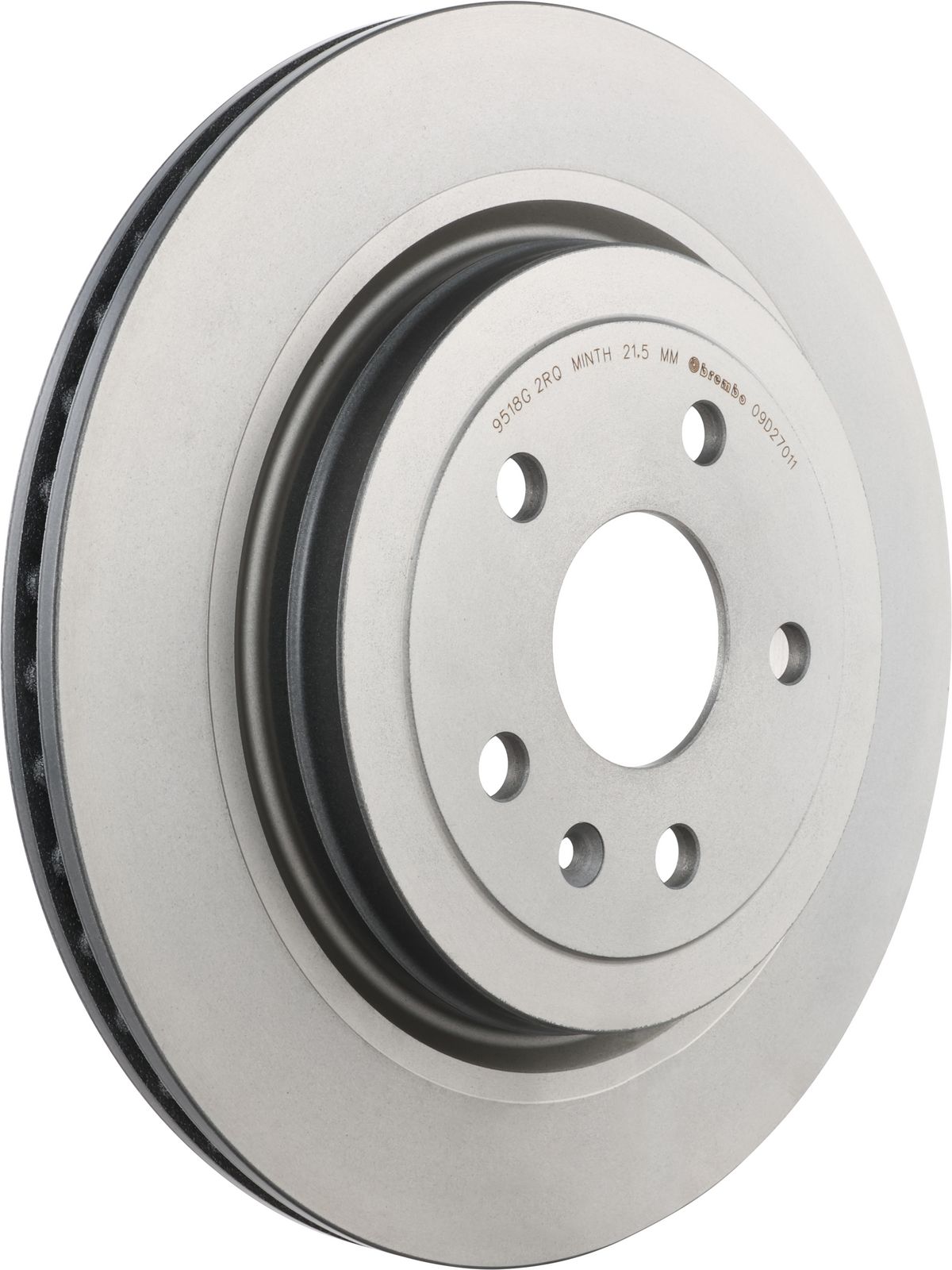 PRIME UV Coated Rear Disc Brake Rotor - 09.D270.11_01