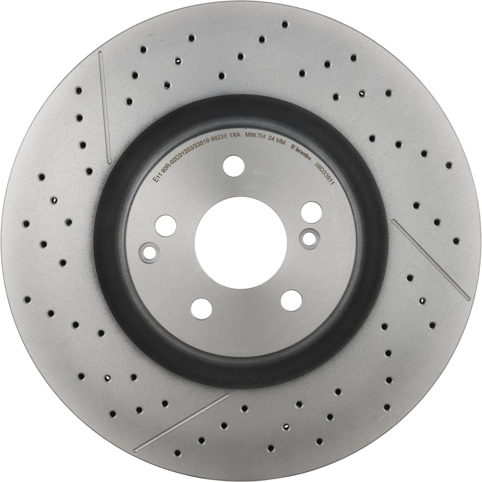 PRIME UV Coated Rear Disc Brake Rotor - 09.D339.11_03