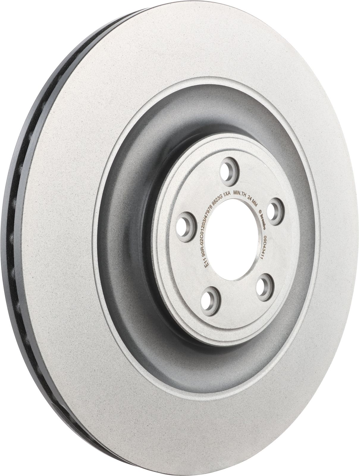 PRIME UV Coated Rear Disc Brake Rotor - 09.D434.11_01