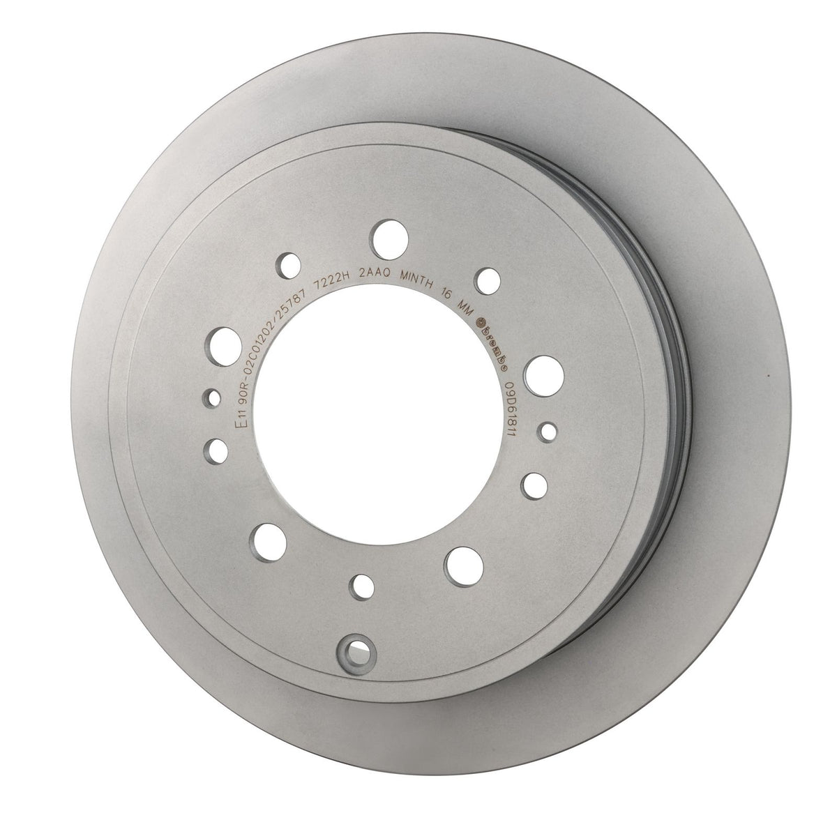 PRIME UV Coated Rear Disc Brake Rotor - 09.D618.11_07