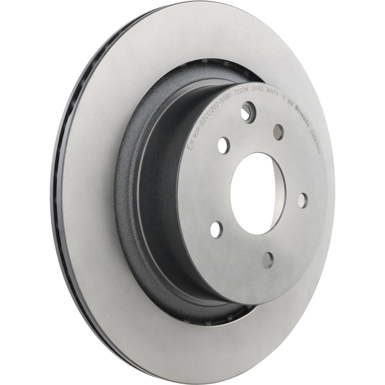 PRIME UV Coated Rear Disc Brake Rotor - 09.D689.11_01
