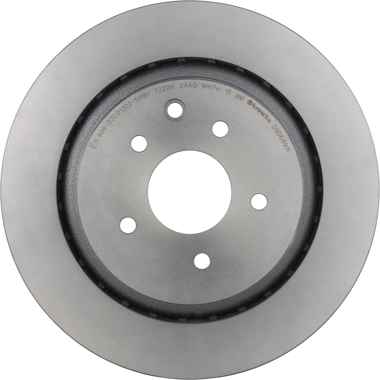 PRIME UV Coated Rear Disc Brake Rotor - 09.D689.11_03
