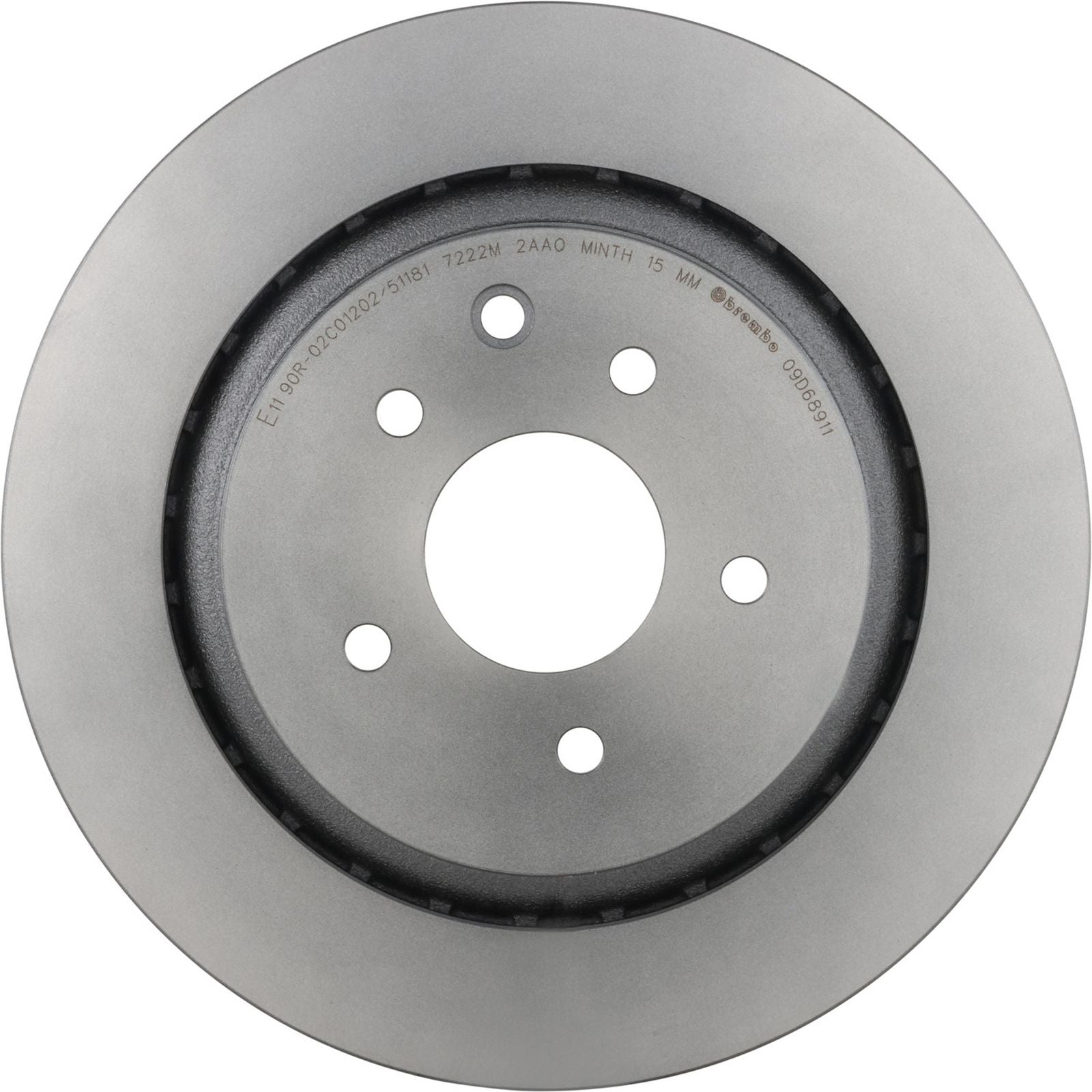PRIME UV Coated Rear Disc Brake Rotor - 09.D689.11_03