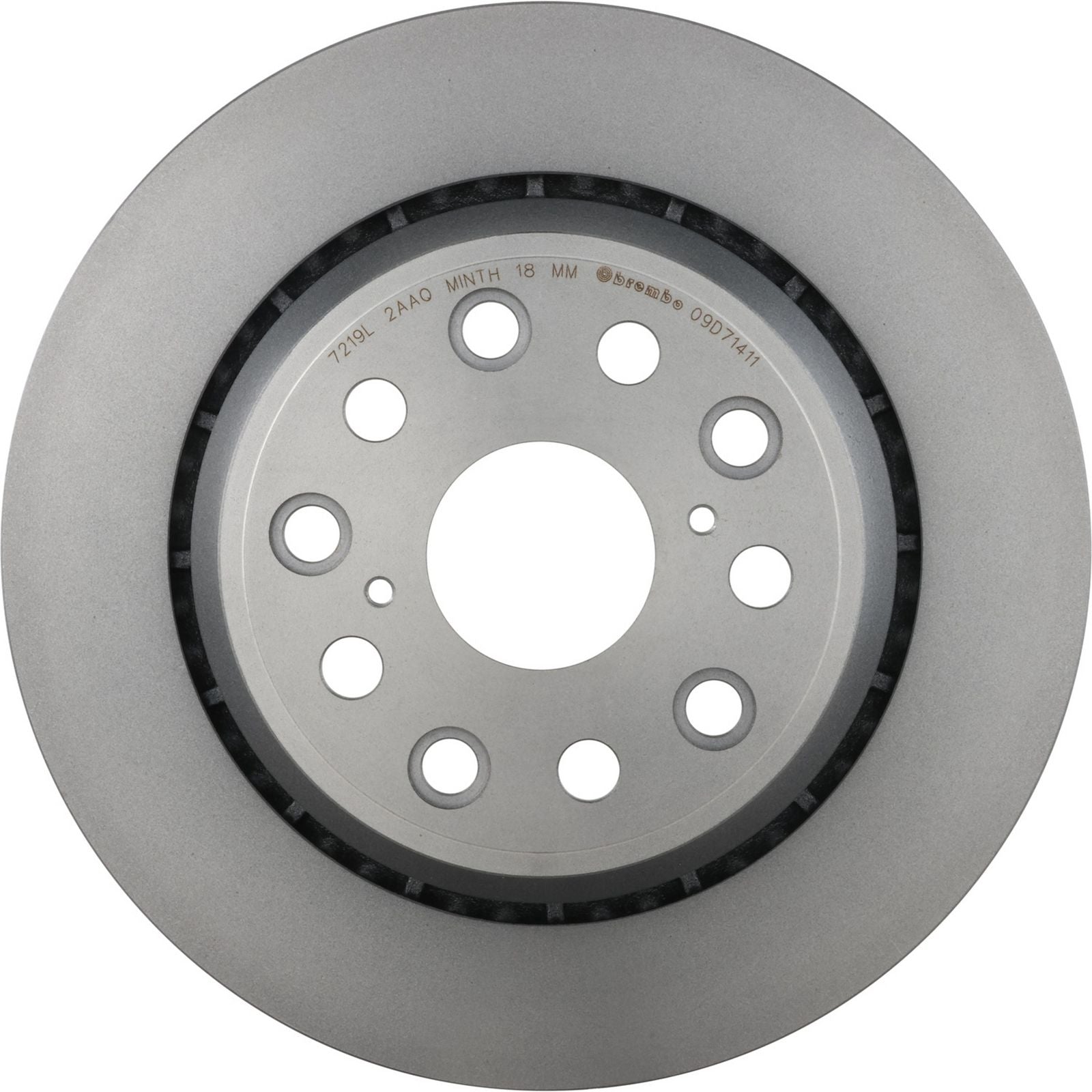 PRIME UV Coated Rear Disc Brake Rotor - 09.D714.11_03