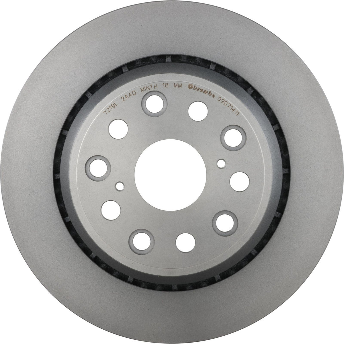PRIME UV Coated Rear Disc Brake Rotor - 09.D714.11_03