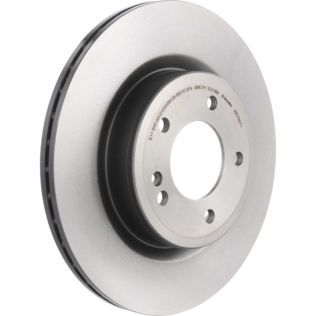 PRIME UV Coated Rear Disc Brake Rotor - 09.D764.11_01