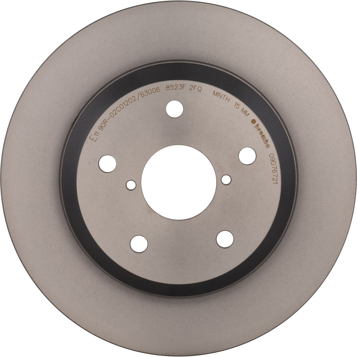 PRIME UV Coated Rear Disc Brake Rotor - 09.D767.21_01