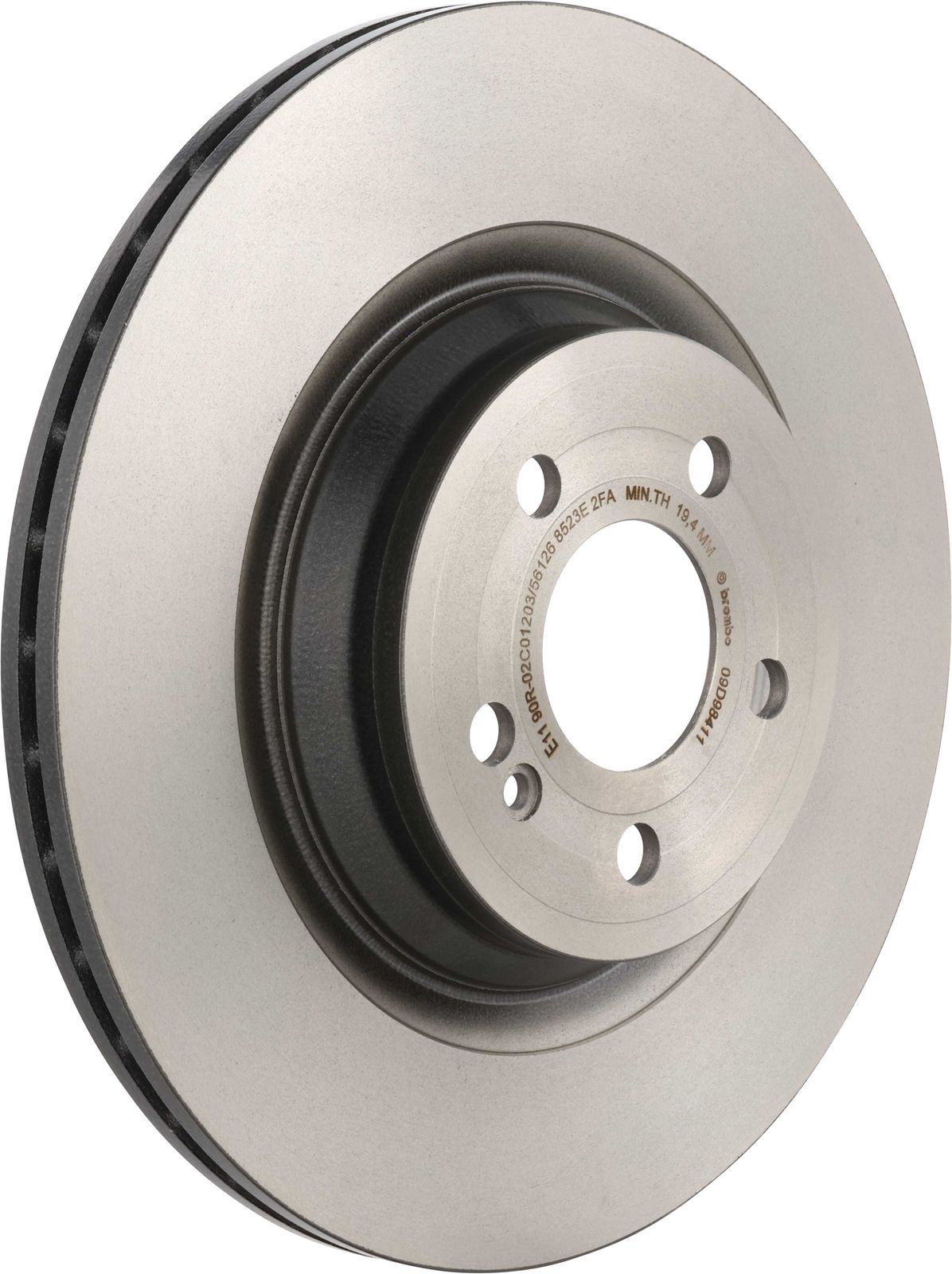 PRIME UV Coated Rear Disc Brake Rotor - 09.D984.11_01