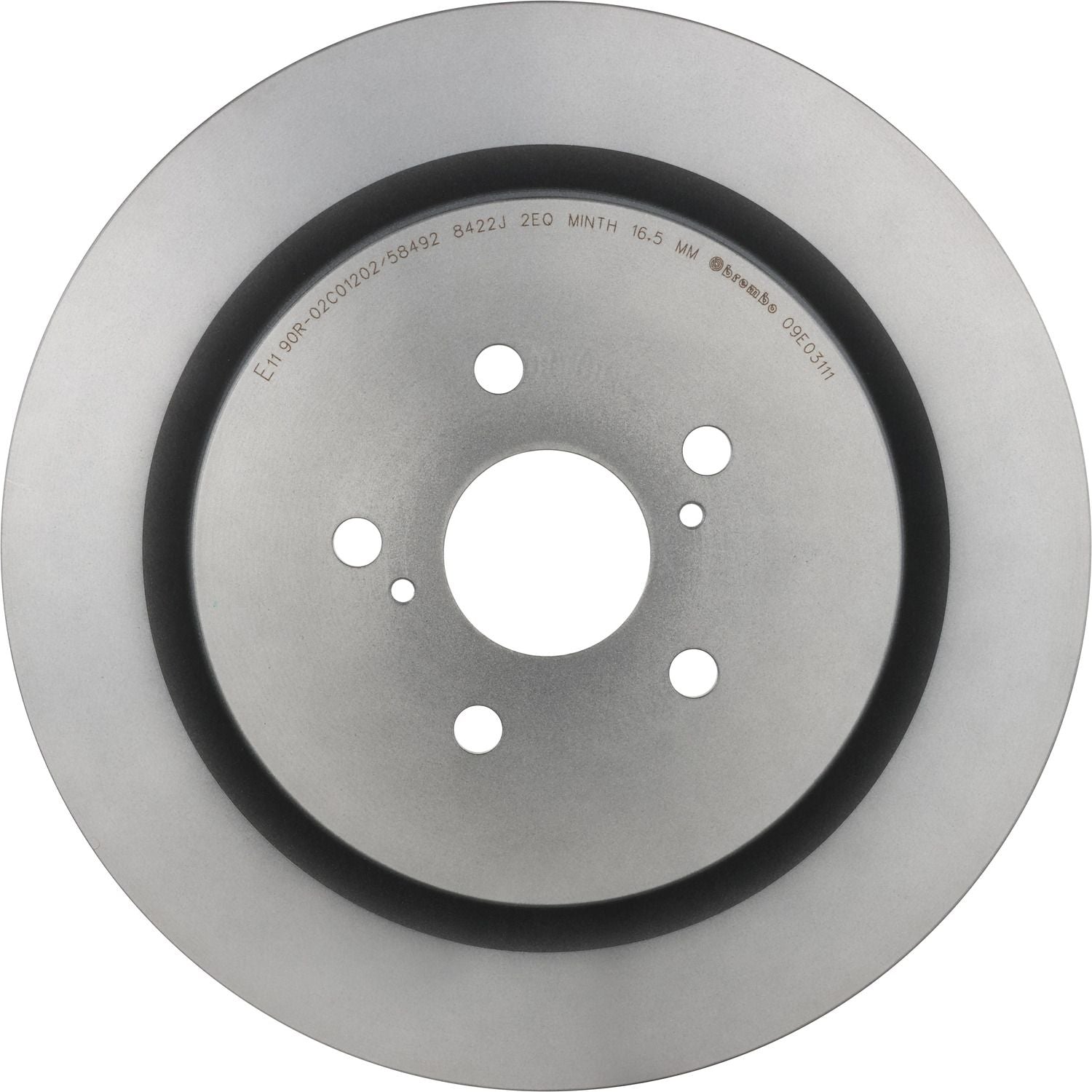 PRIME UV Coated Rear Disc Brake Rotor - 09.E031.11_03