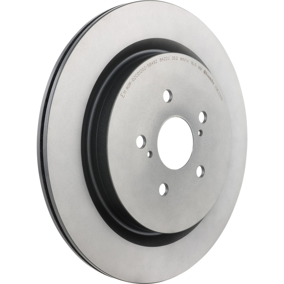 PRIME UV Coated Rear Disc Brake Rotor - 09.E031.11_01