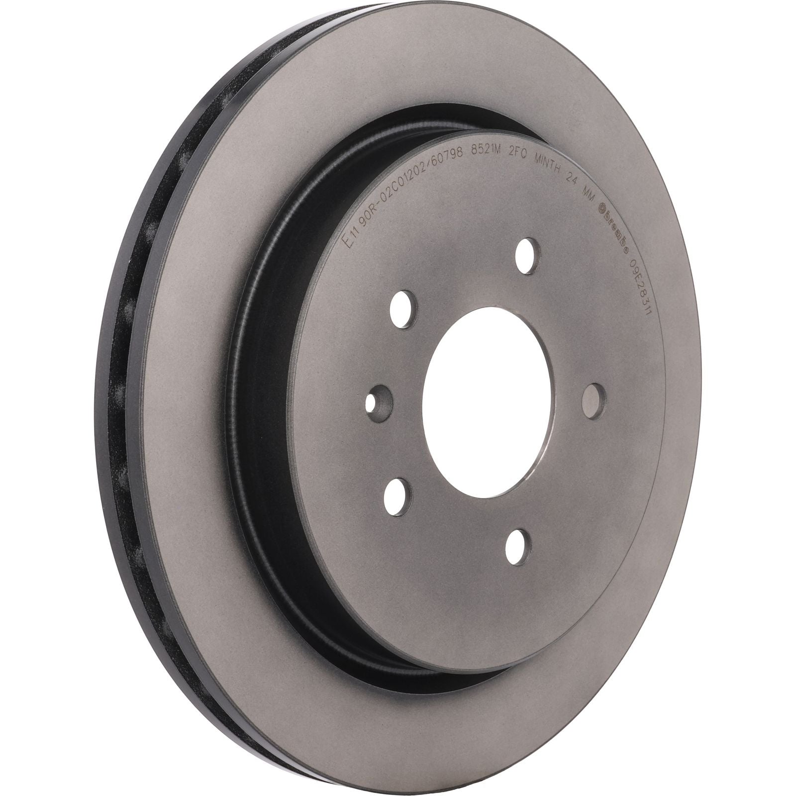 PRIME UV Coated Rear Disc Brake Rotor - 09.E283.11_01
