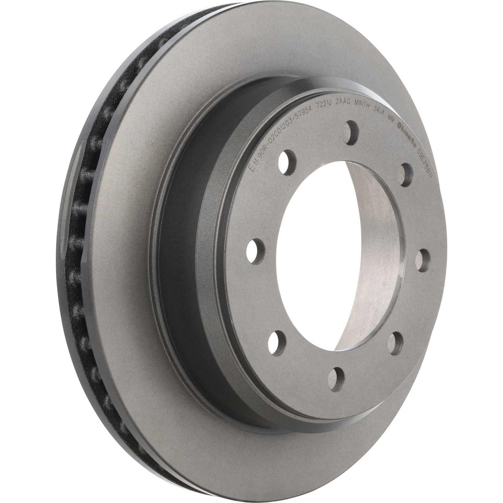PRIME UV Coated Rear Disc Brake Rotor - 09.E288.11_01