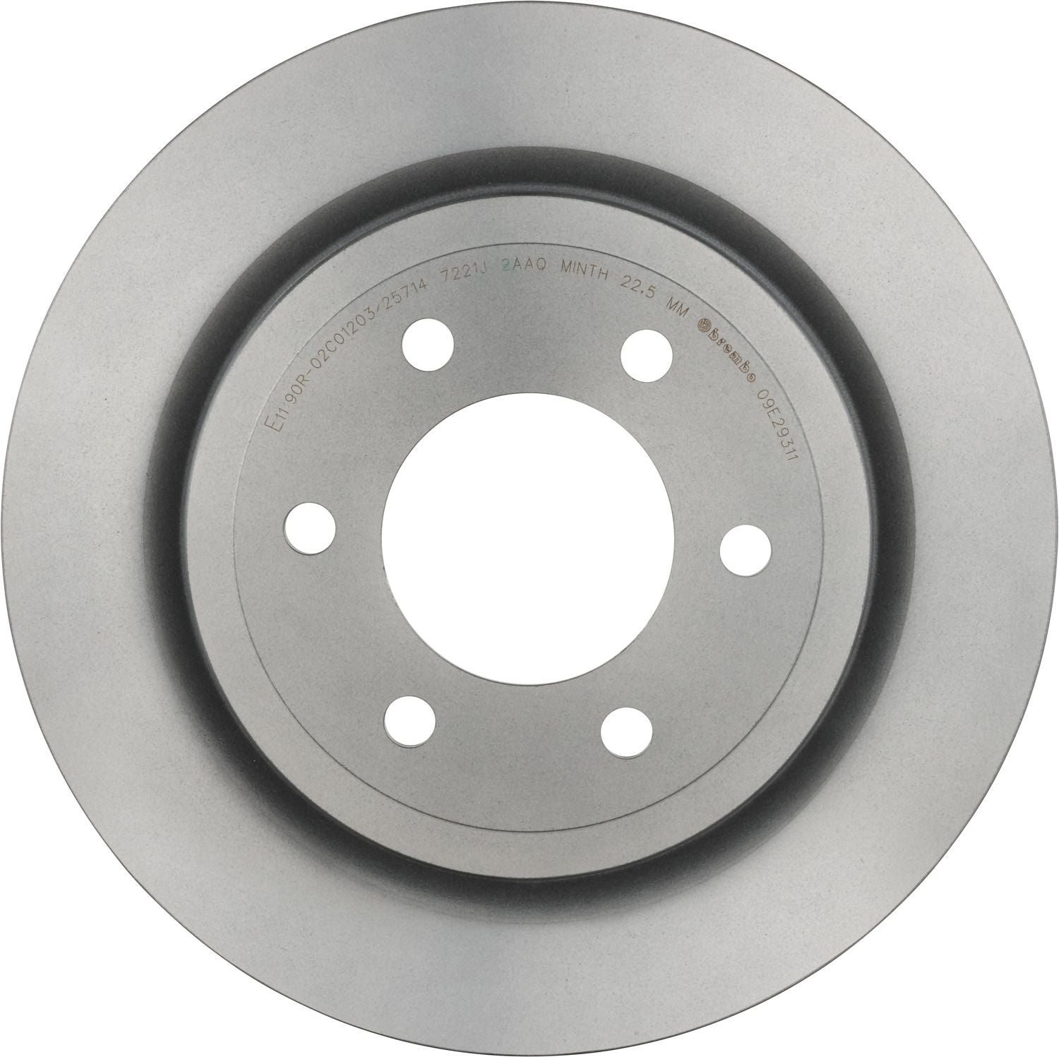 PRIME UV Coated Rear Disc Brake Rotor - 09.E293.11_03