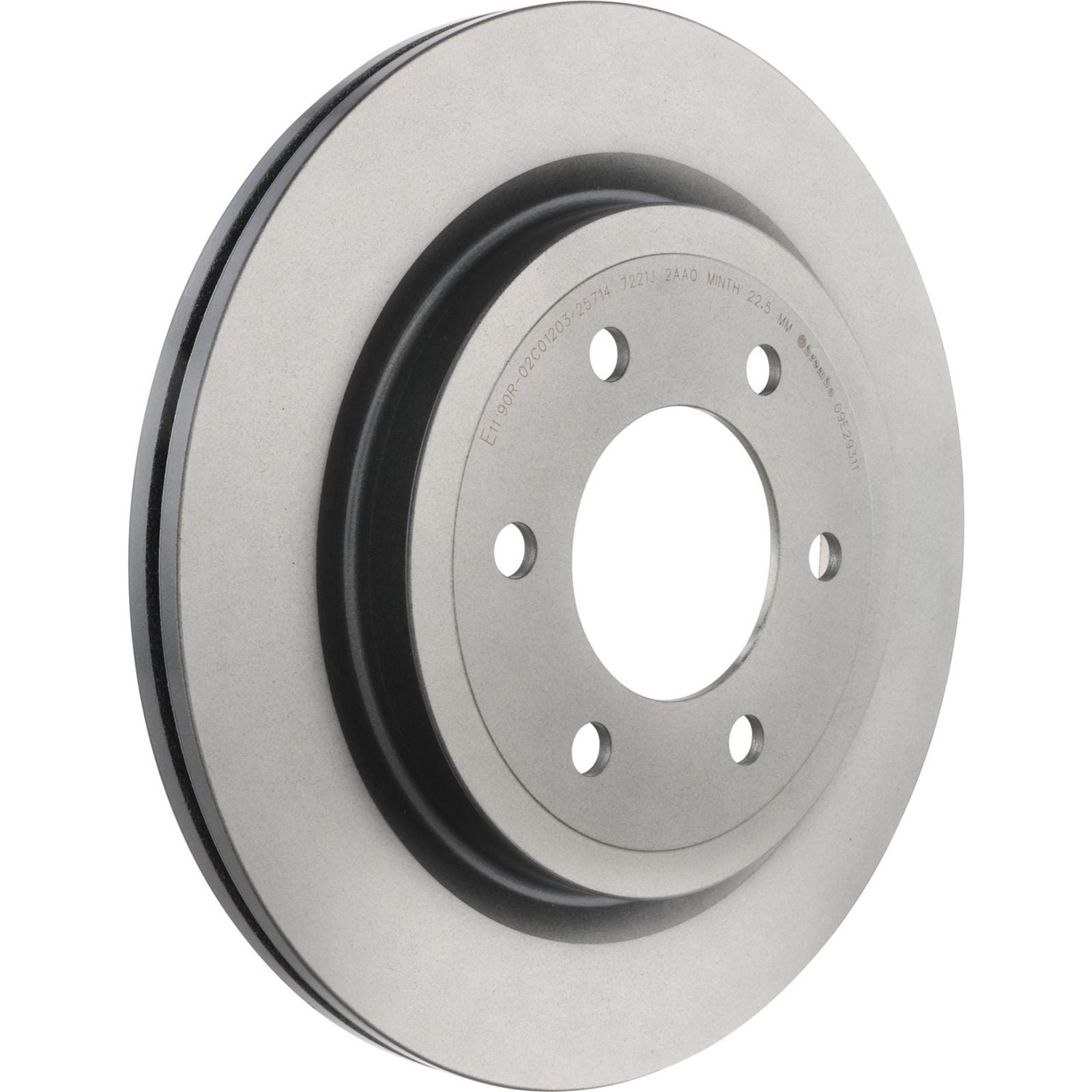 PRIME UV Coated Rear Disc Brake Rotor - 09.E293.11_01