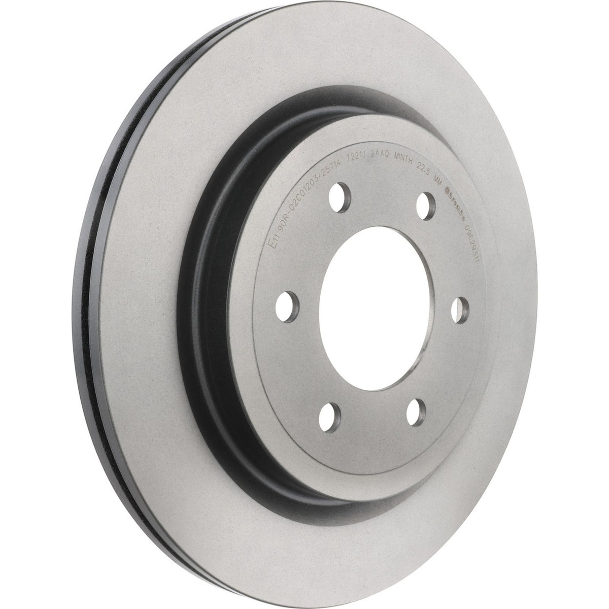 PRIME UV Coated Rear Disc Brake Rotor - 09.E293.11_01