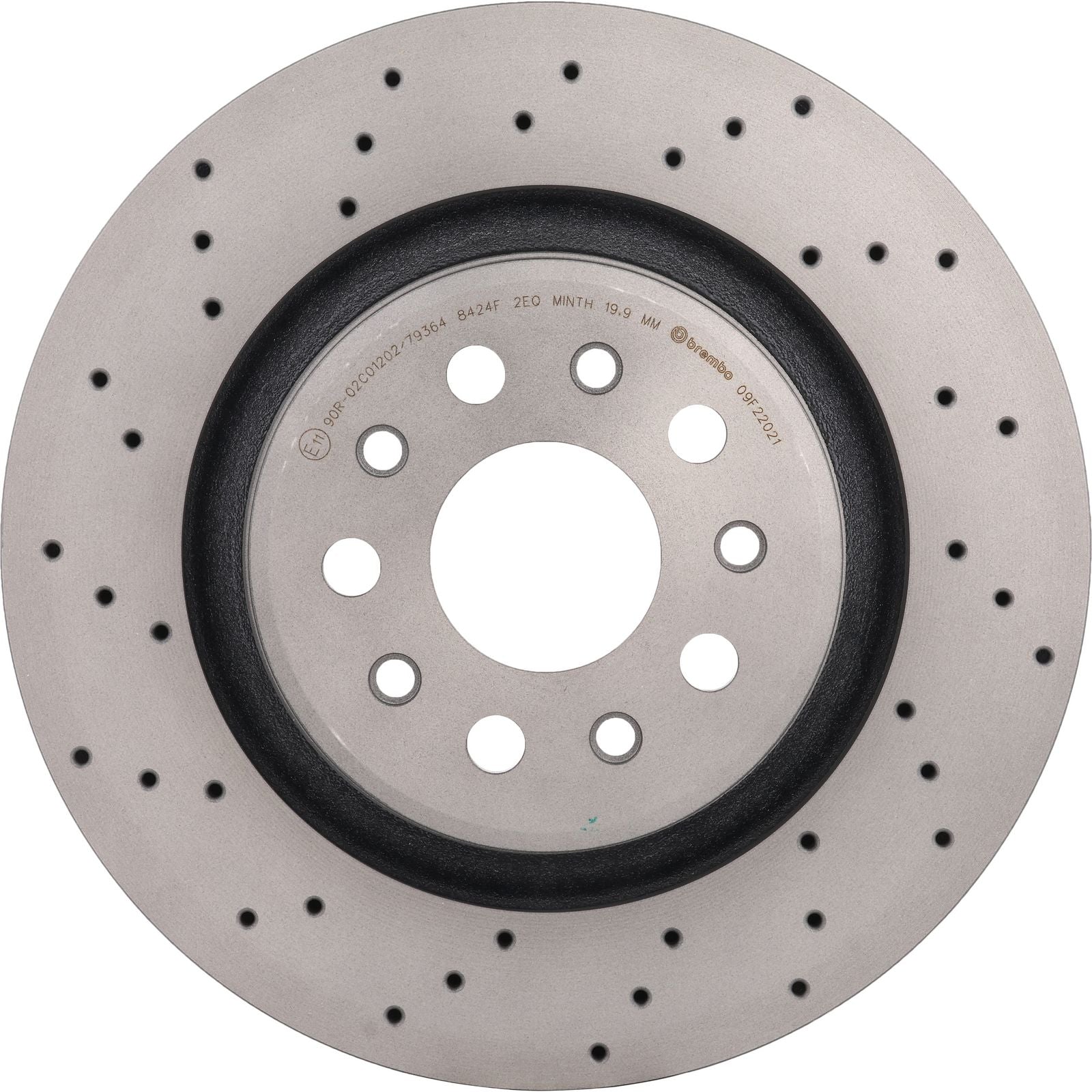 PRIME UV Coated Rear Disc Brake Rotor - 09.F220.21_02
