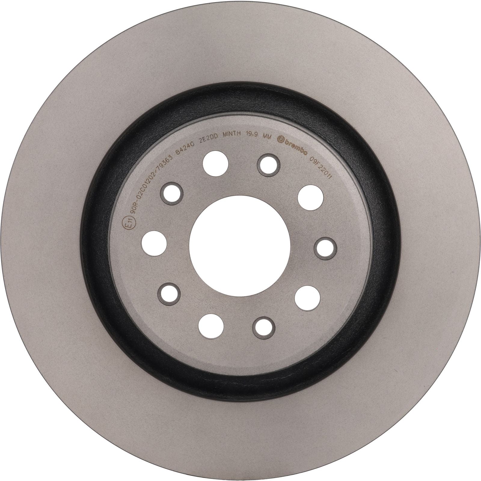 PRIME UV Coated Rear Disc Brake Rotor - 09.F220.11_02