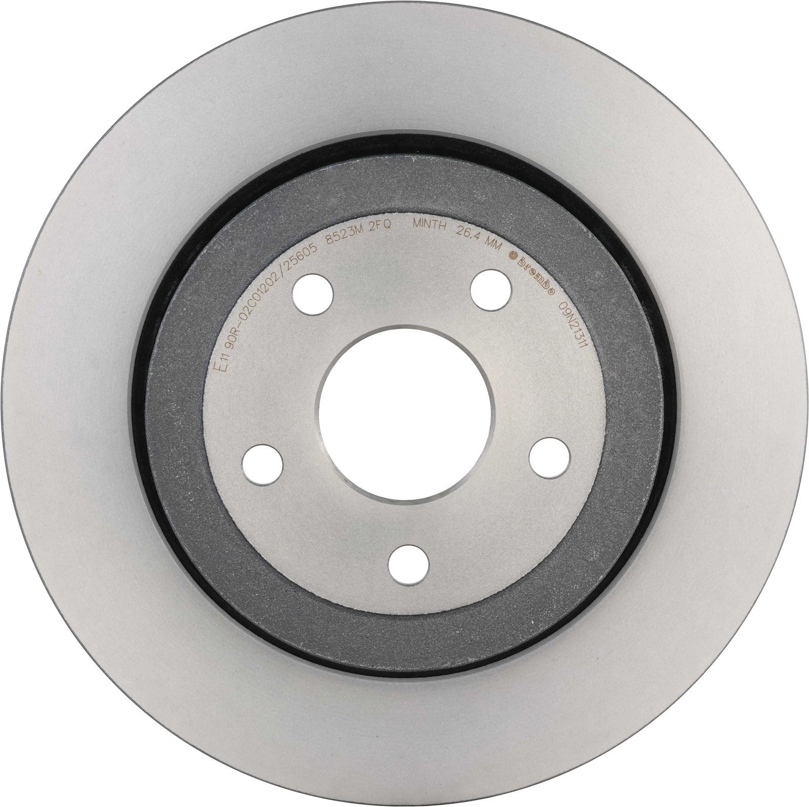 PRIME UV Coated Rear Disc Brake Rotor - 09.N213.11_03