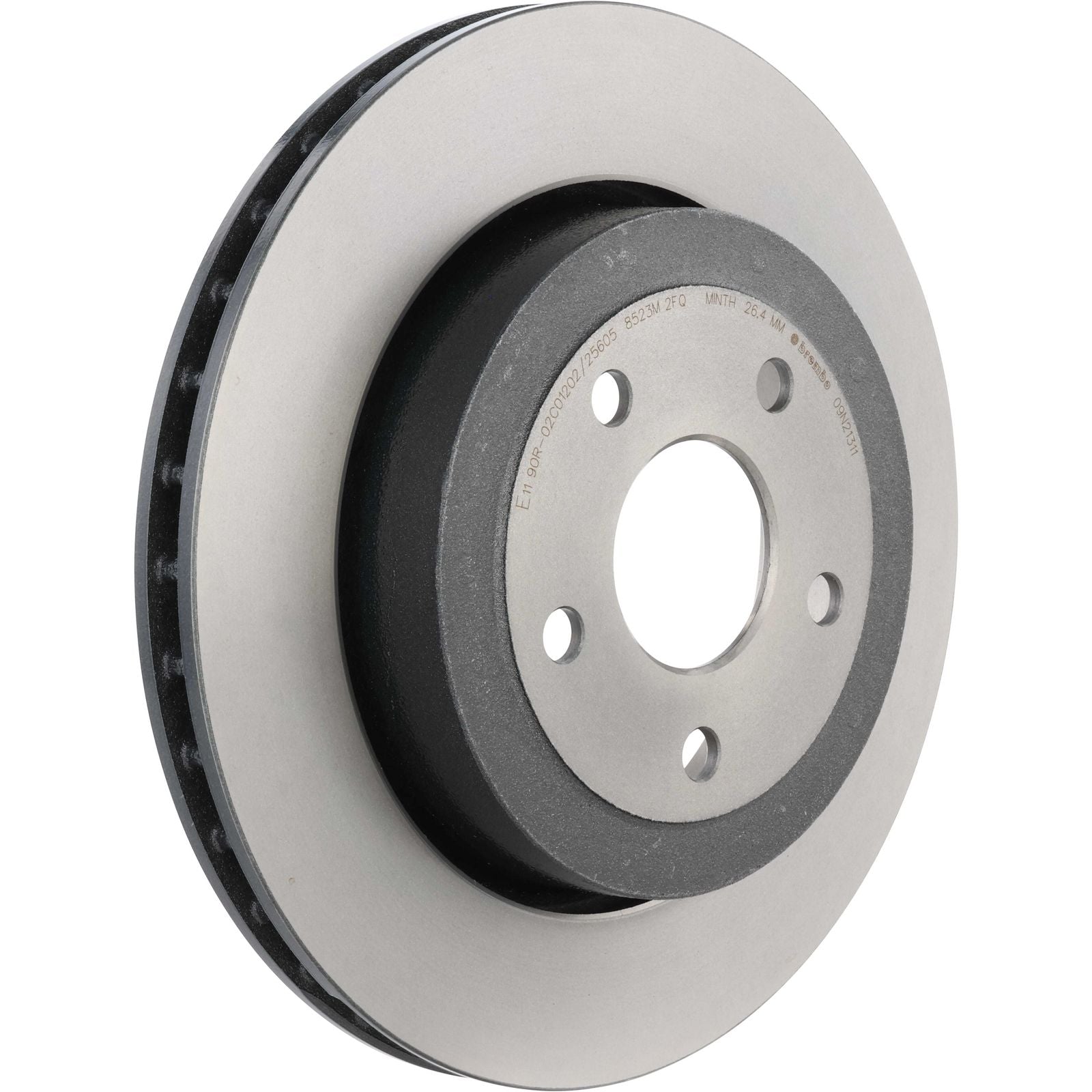 PRIME UV Coated Rear Disc Brake Rotor - 09.N213.11_01