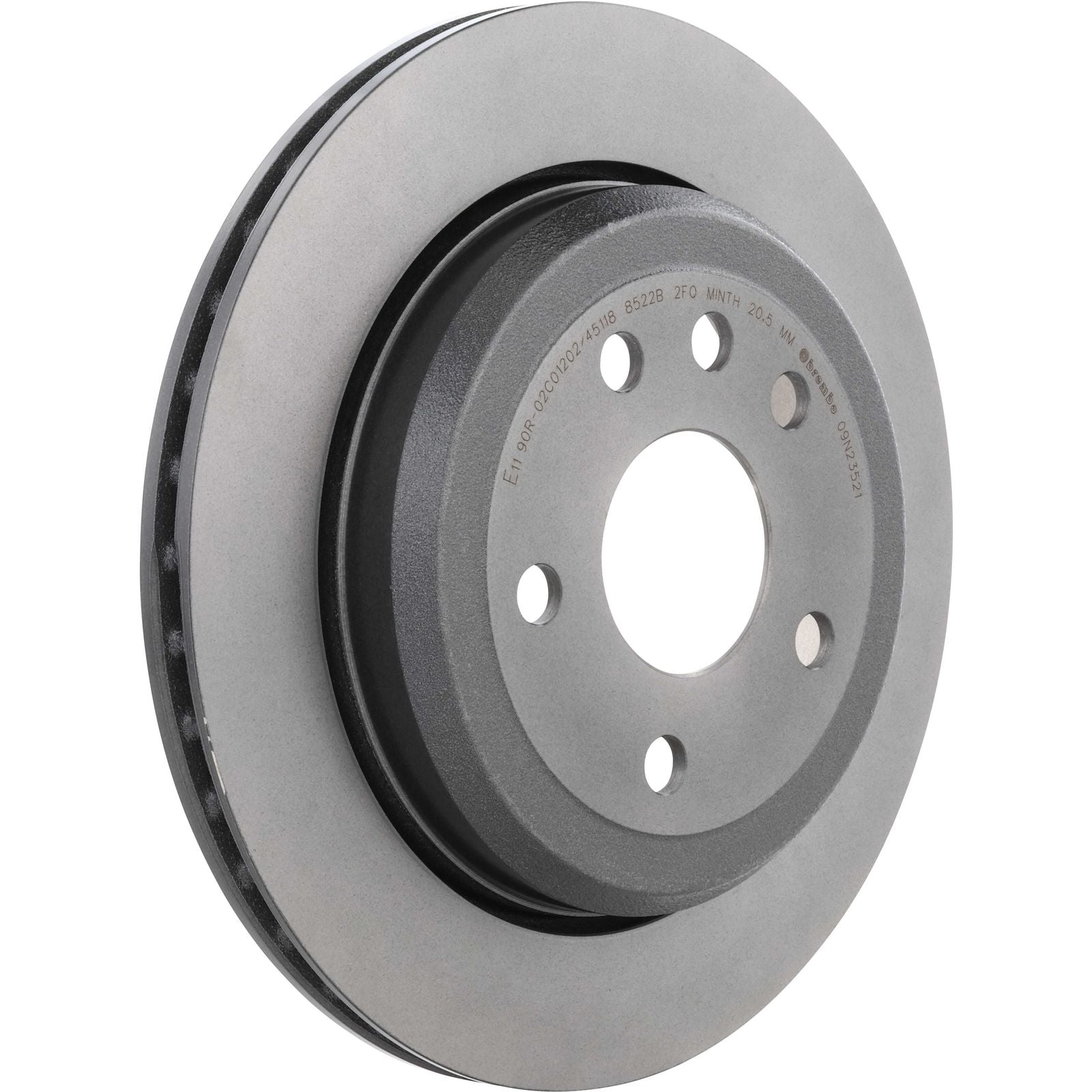 PRIME UV Coated Rear Disc Brake Rotor - 09.N235.21_01