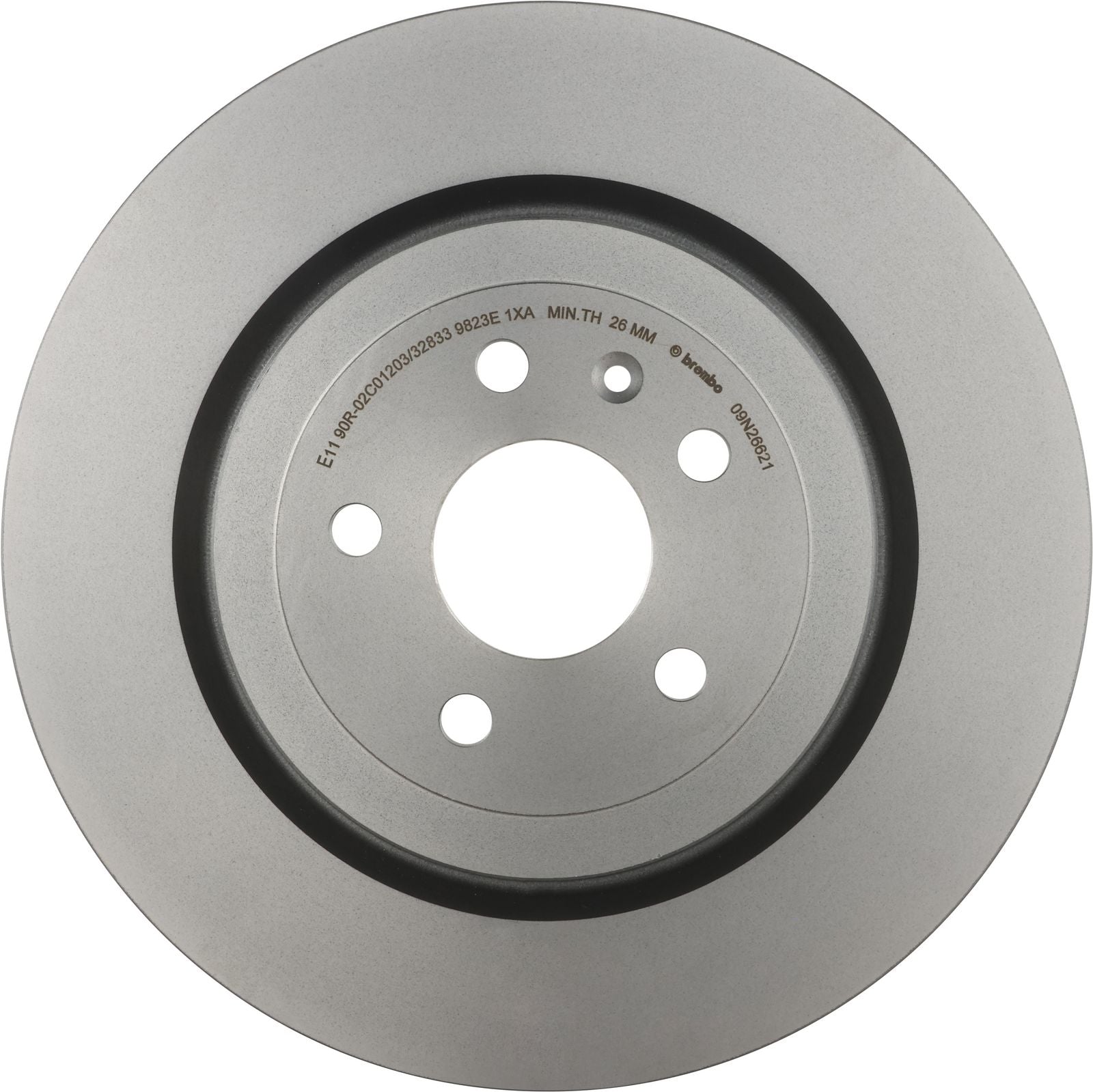 PRIME UV Coated Rear Disc Brake Rotor - 09.N266.21_03
