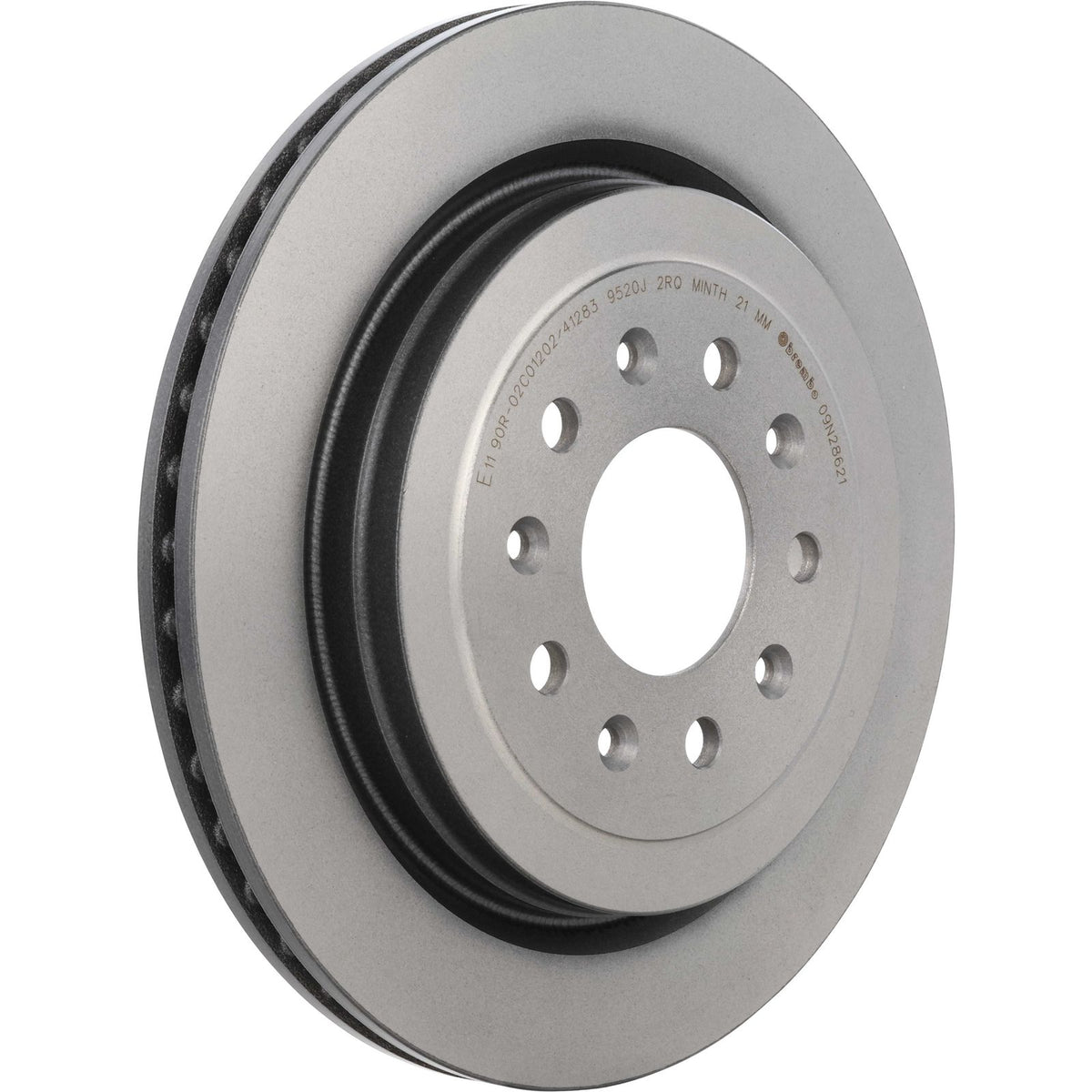 PRIME UV Coated Rear Disc Brake Rotor - 09.N286.21_01