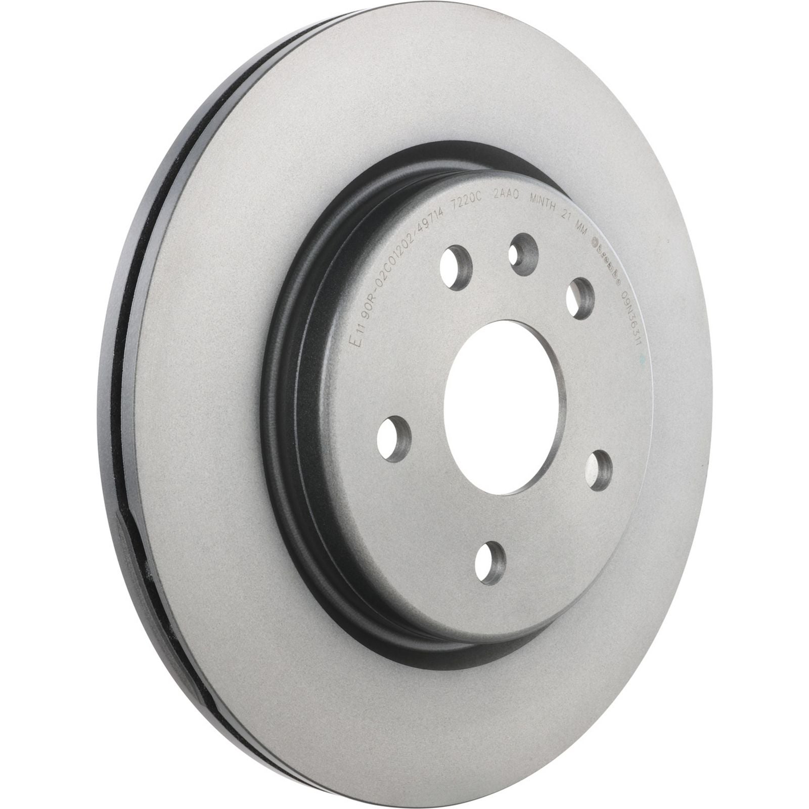 PRIME UV Coated Rear Disc Brake Rotor - 09.N363.11_01