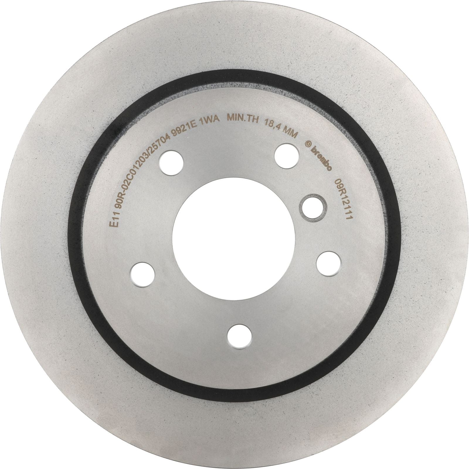 PRIME UV Coated Rear Disc Brake Rotor - 09.R121.11_03