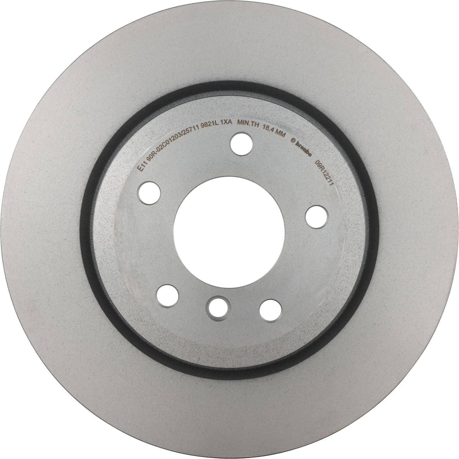 PRIME UV Coated Rear Disc Brake Rotor - 09.R122.11_03