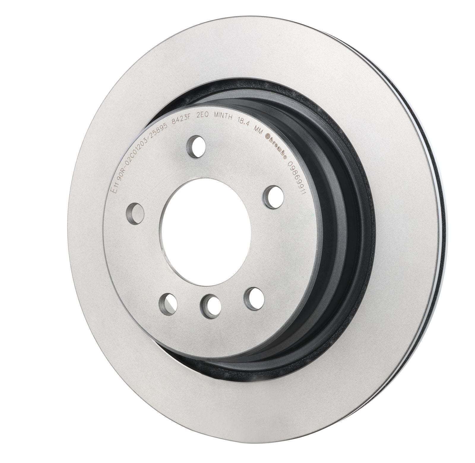 PRIME UV Coated Rear Left Disc Brake Rotor - 09.8699.11_09