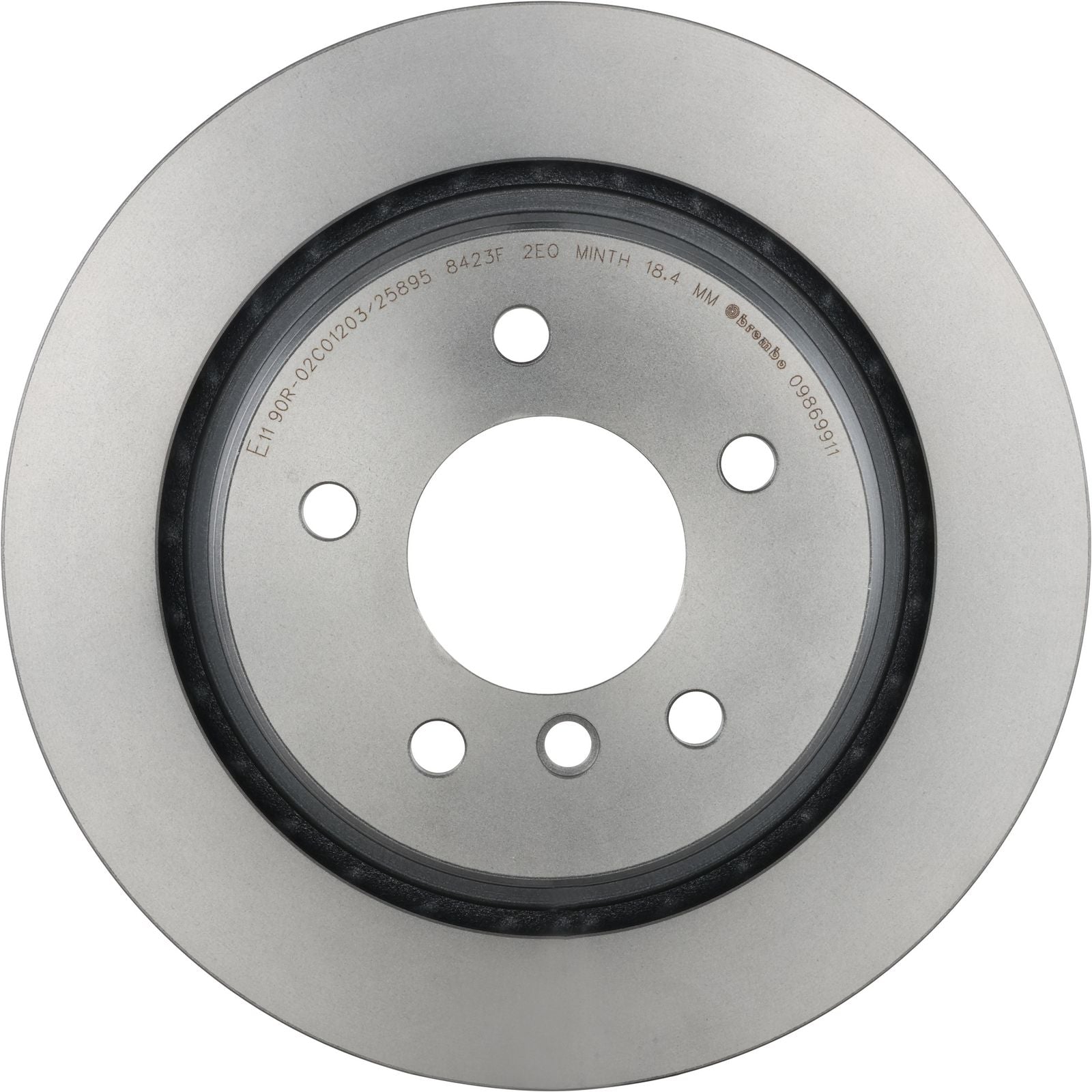 PRIME UV Coated Rear Left Disc Brake Rotor - 09.8699.11_03