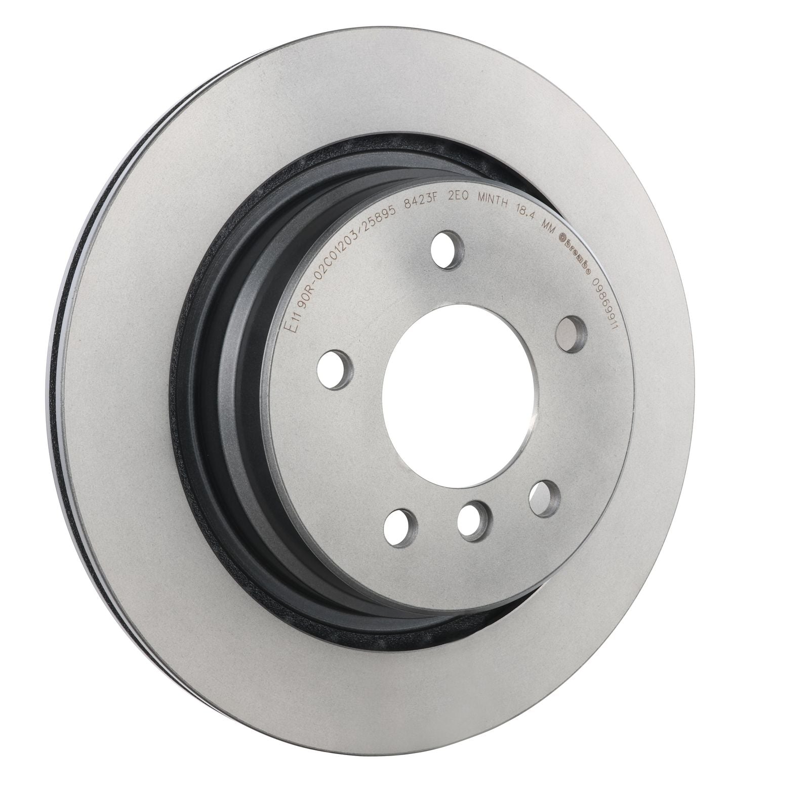 PRIME UV Coated Rear Left Disc Brake Rotor - 09.8699.11_29