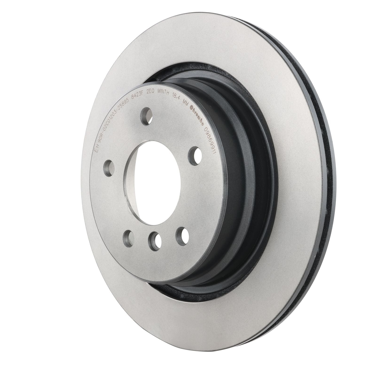 PRIME UV Coated Rear Left Disc Brake Rotor - 09.8699.11_10