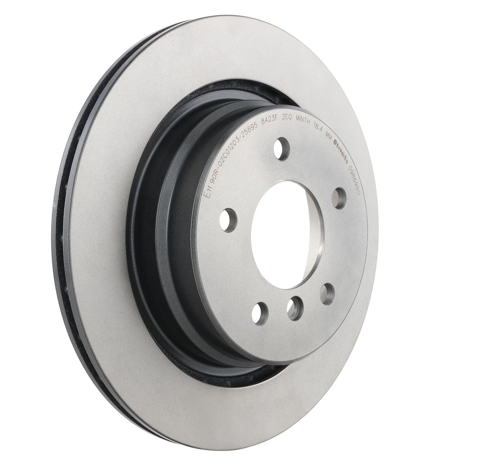 PRIME UV Coated Rear Left Disc Brake Rotor - 09.8699.11_28