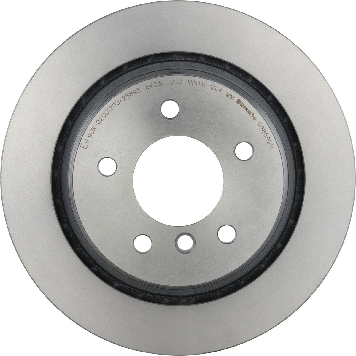 PRIME UV Coated Rear Left Disc Brake Rotor - 09.8699.11_04