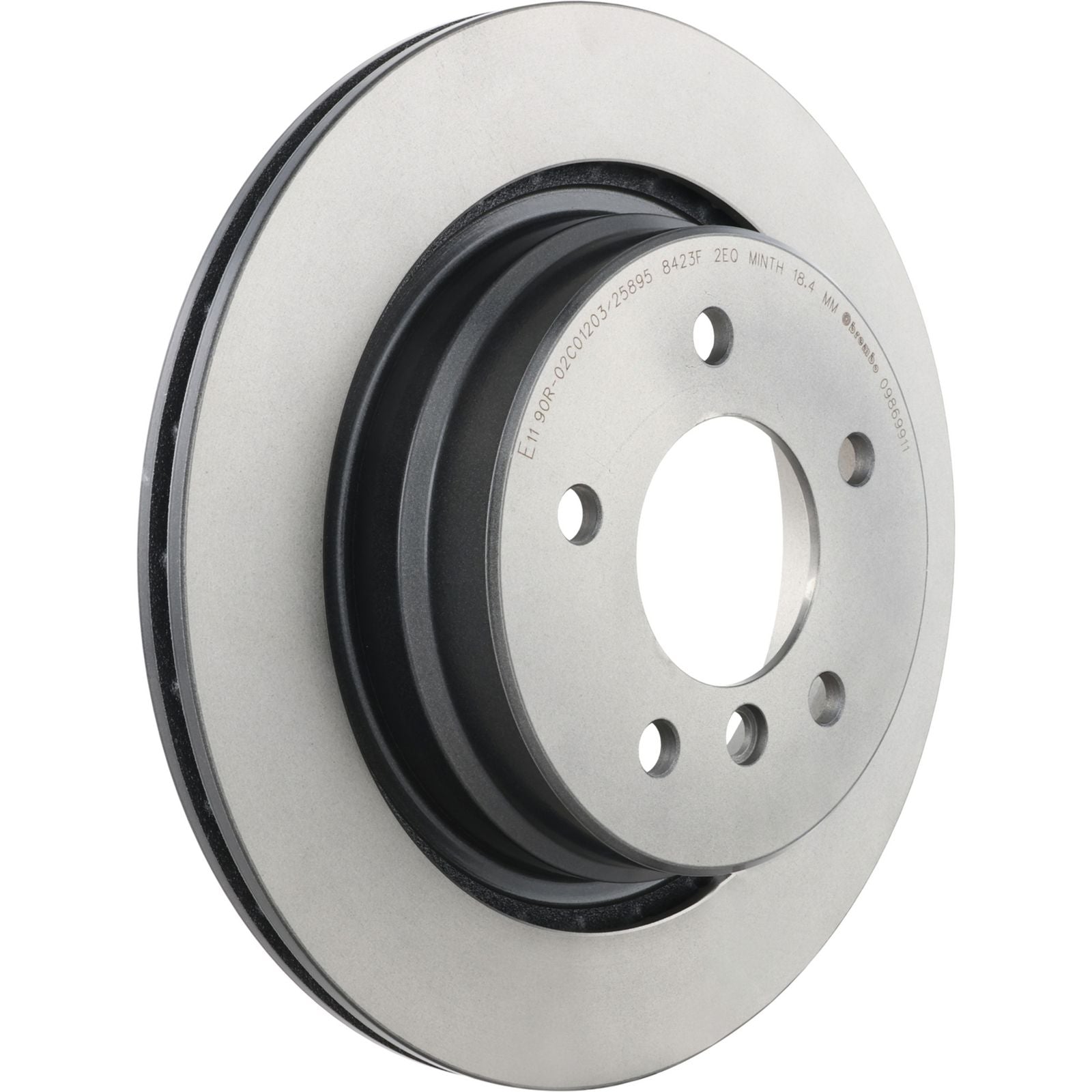 PRIME UV Coated Rear Left Disc Brake Rotor - 09.8699.11_01