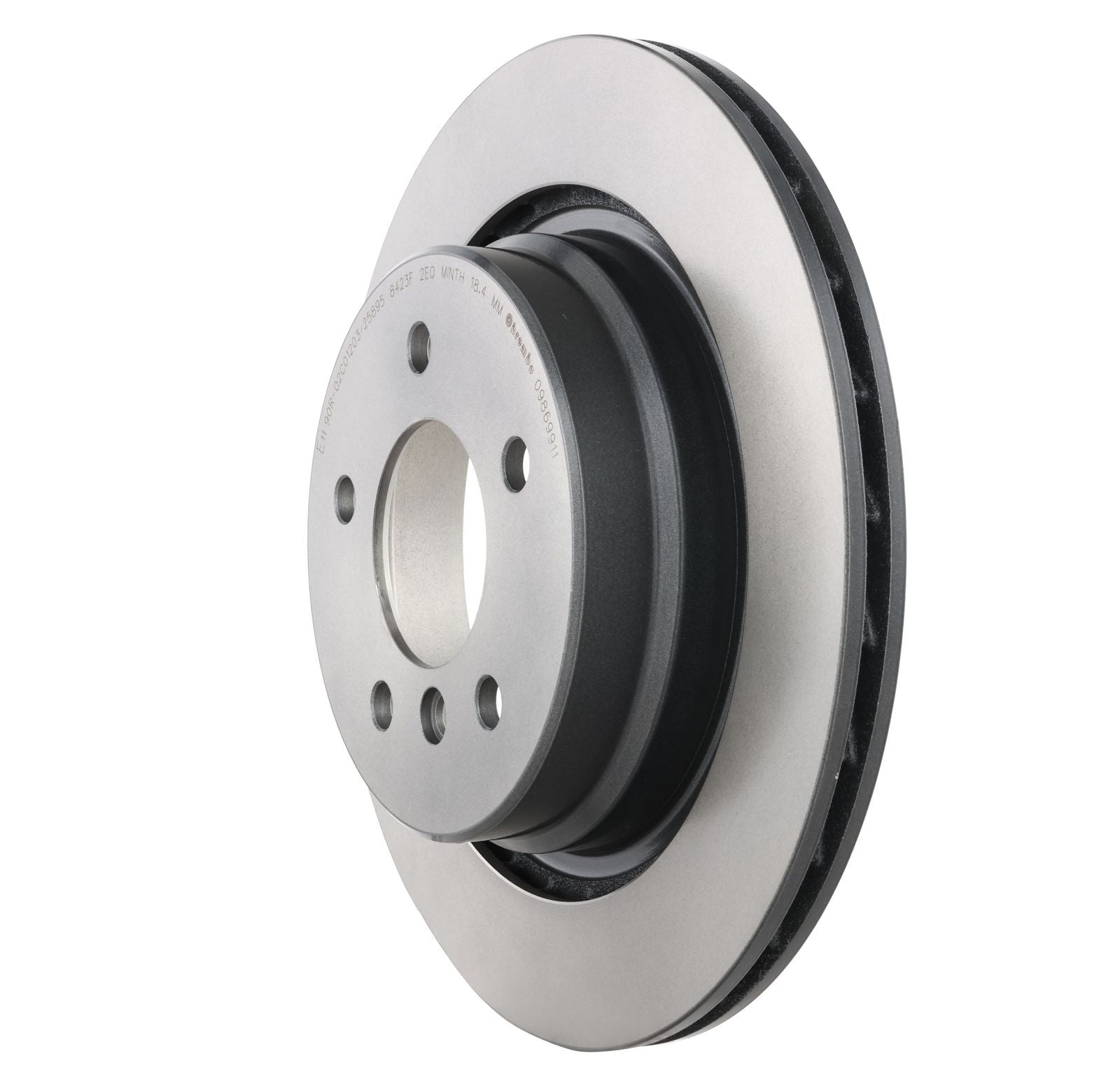 PRIME UV Coated Rear Left Disc Brake Rotor - 09.8699.11_11