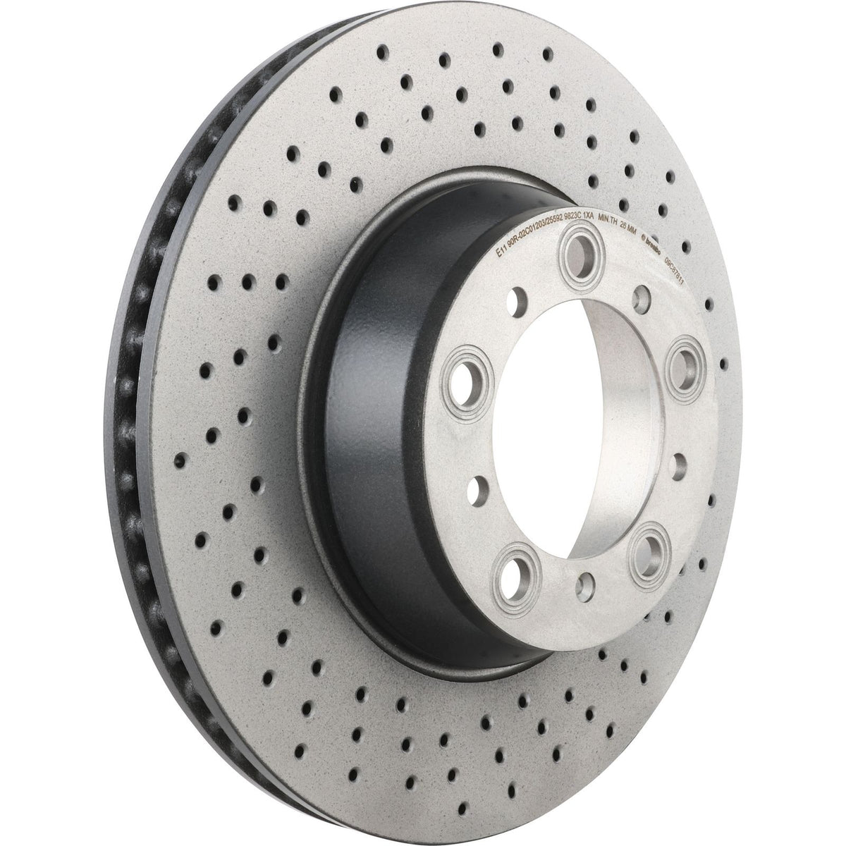 PRIME UV Coated Rear Left Disc Brake Rotor - 09.C878.11_01