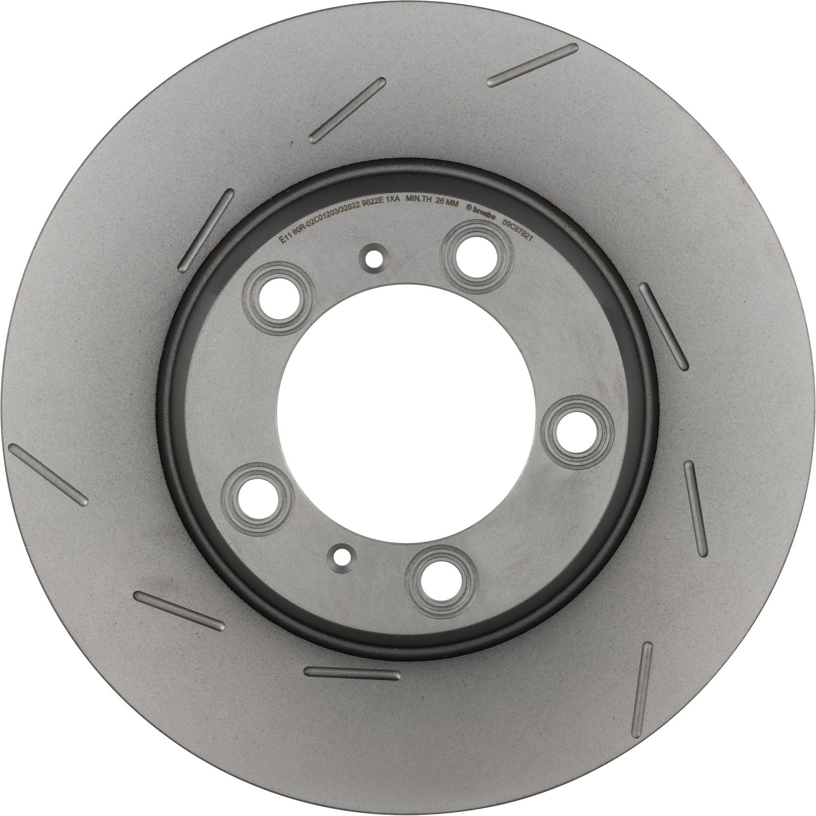 PRIME UV Coated Rear Left Disc Brake Rotor - 09.C878.21_03