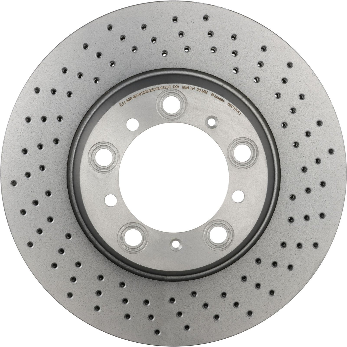 PRIME UV Coated Rear Left Disc Brake Rotor - 09.C878.11_03