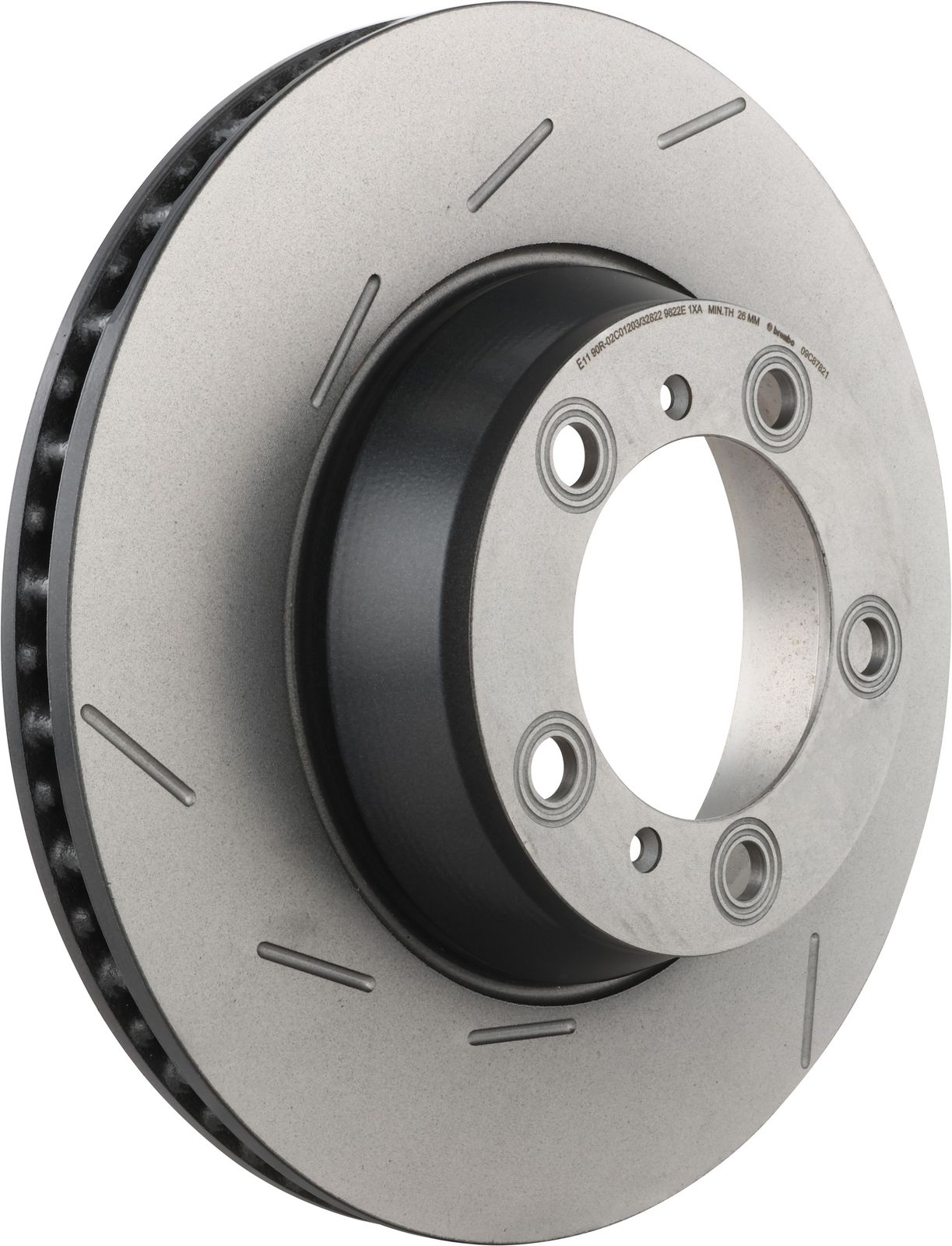 PRIME UV Coated Rear Left Disc Brake Rotor - 09.C878.21_01