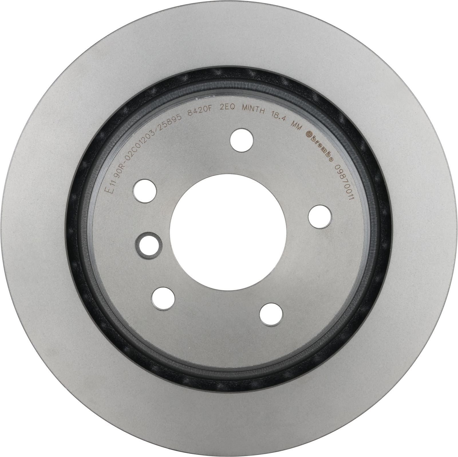 PRIME UV Coated Rear Right Disc Brake Rotor - 09.8700.11_03