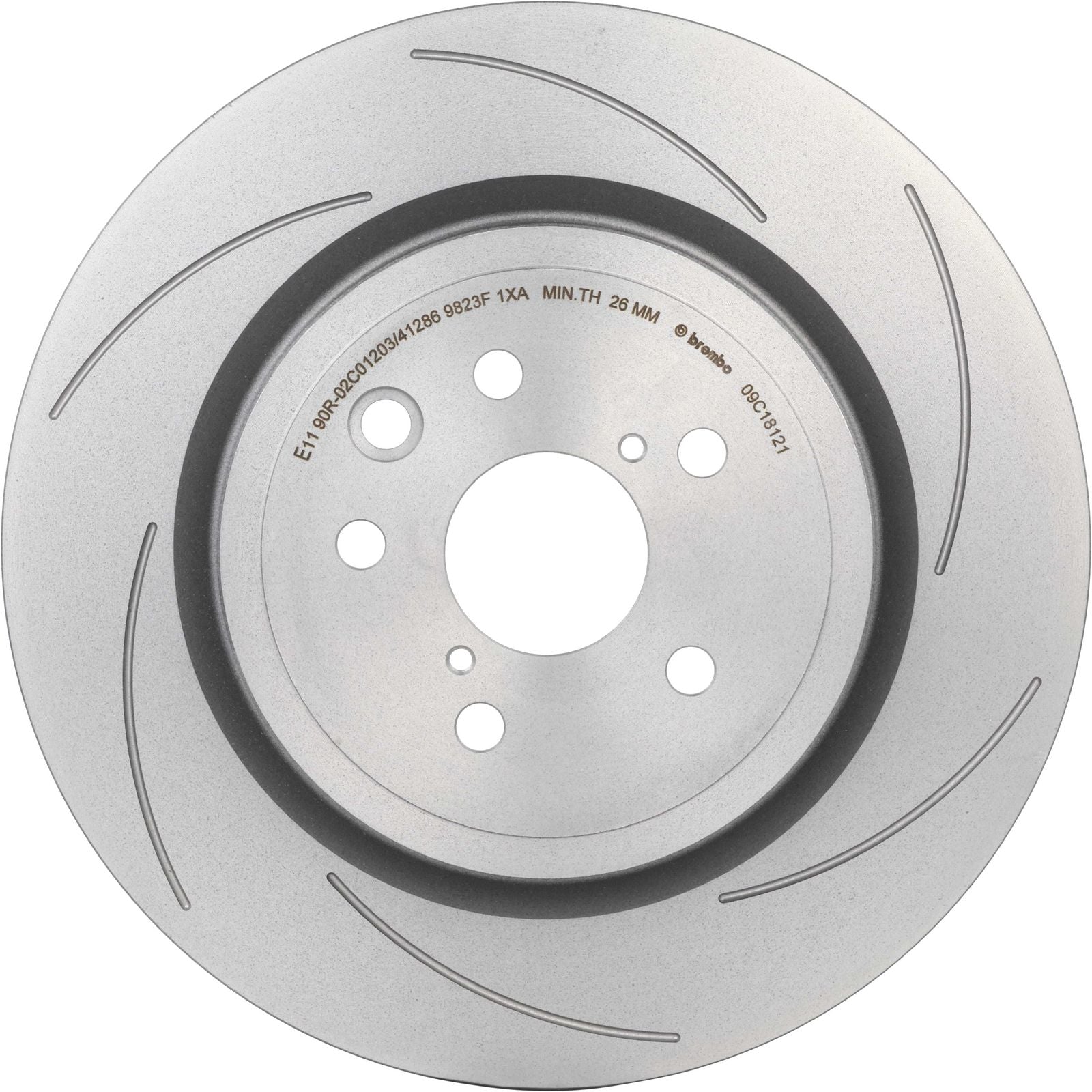 PRIME UV Coated Rear Right Disc Brake Rotor - 09.C181.21_03