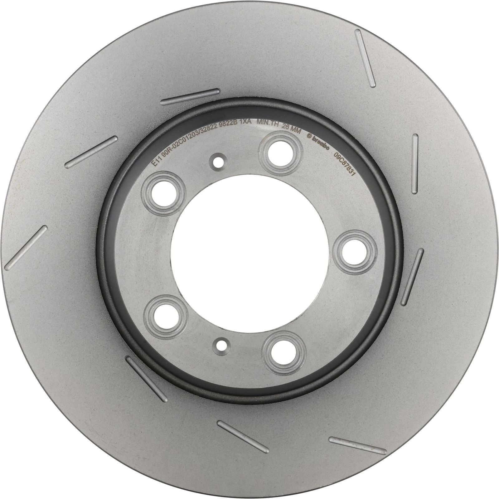 PRIME UV Coated Rear Right Disc Brake Rotor - 09.C878.31_03