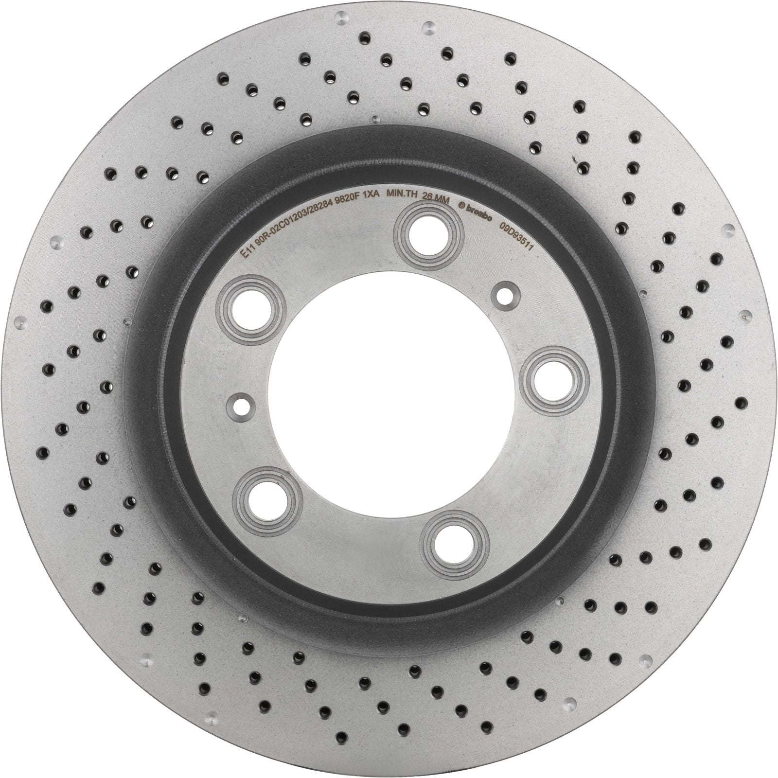 PRIME UV Coated Rear Right Disc Brake Rotor - 09.D935.11_03