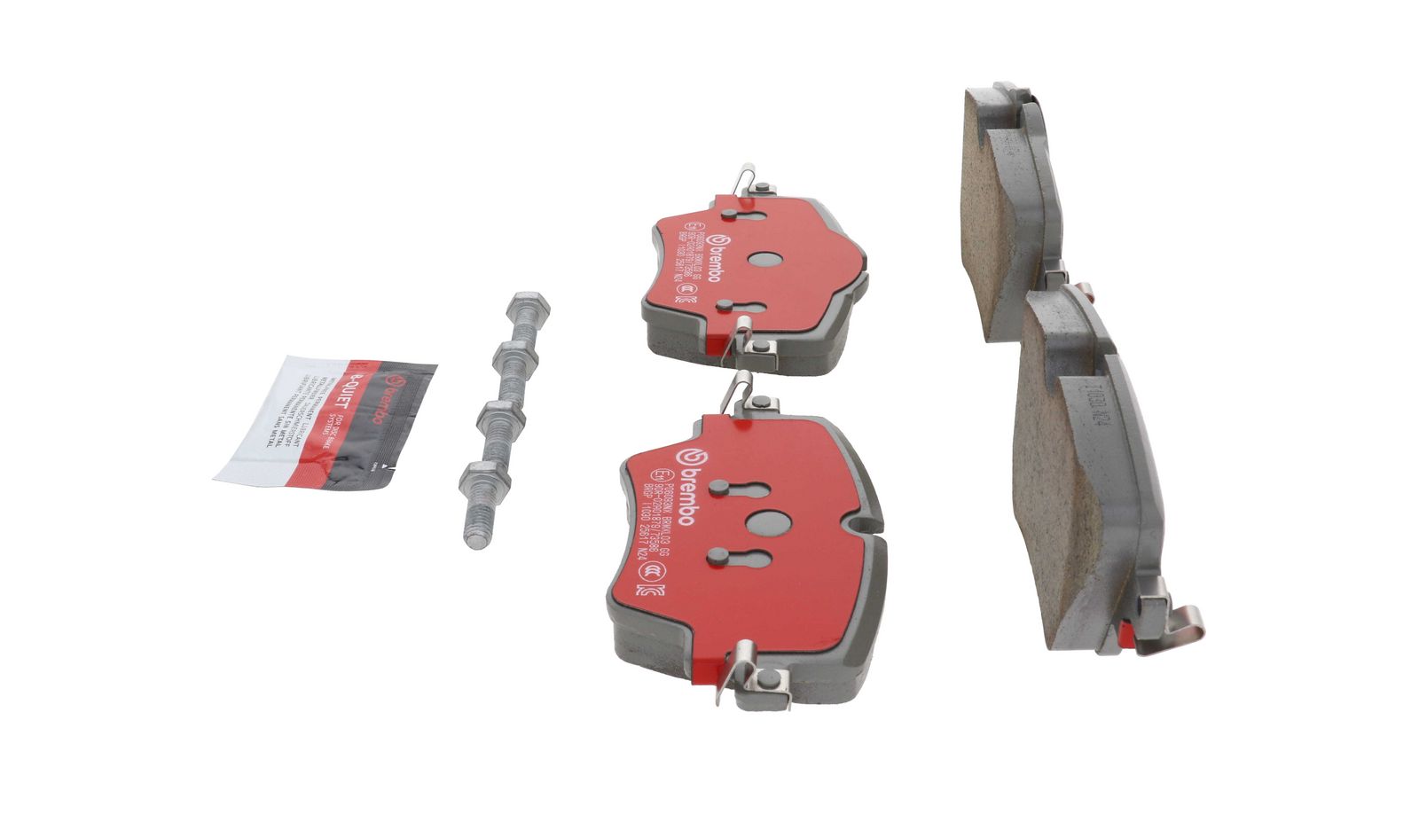 XTRA Ceramic Front Disc Brake Pad Set - P06093NX_08