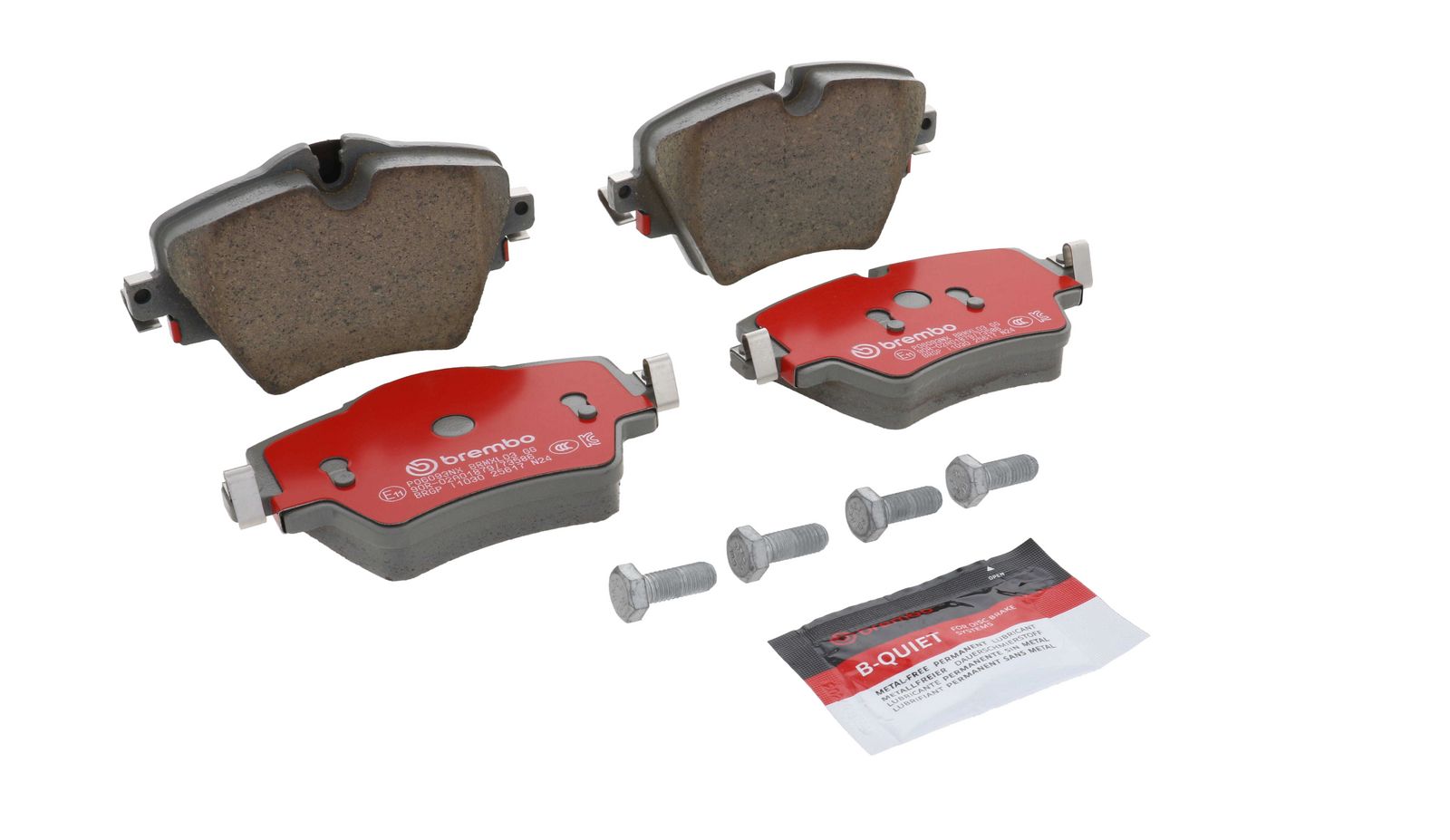 XTRA Ceramic Front Disc Brake Pad Set - P06093NX_24
