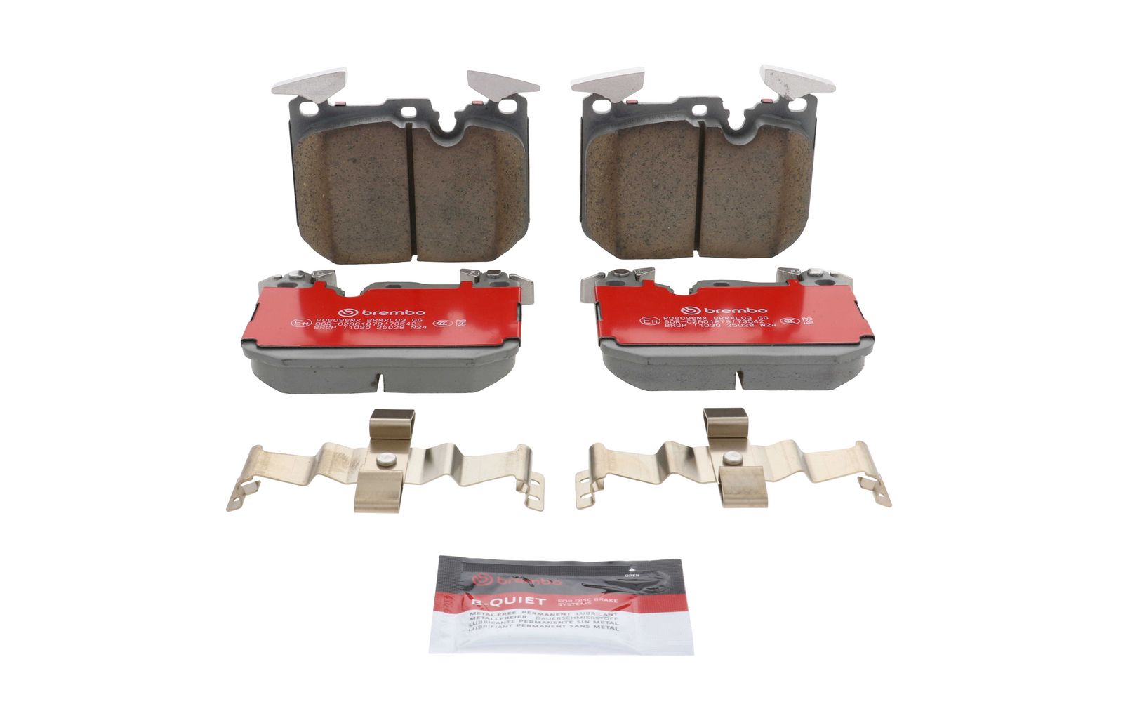 XTRA Ceramic Front Disc Brake Pad Set - P06096NX_02