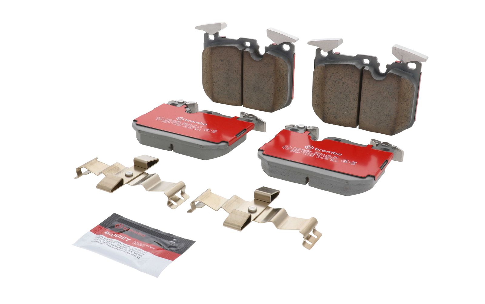 XTRA Ceramic Front Disc Brake Pad Set - P06096NX_04